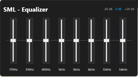 Advanced Audio Equalizer Interface