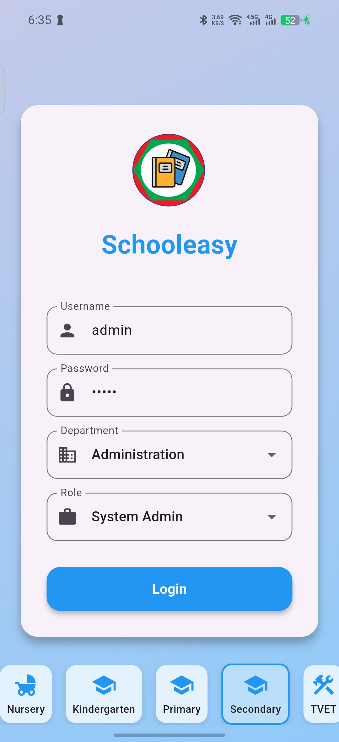 Login