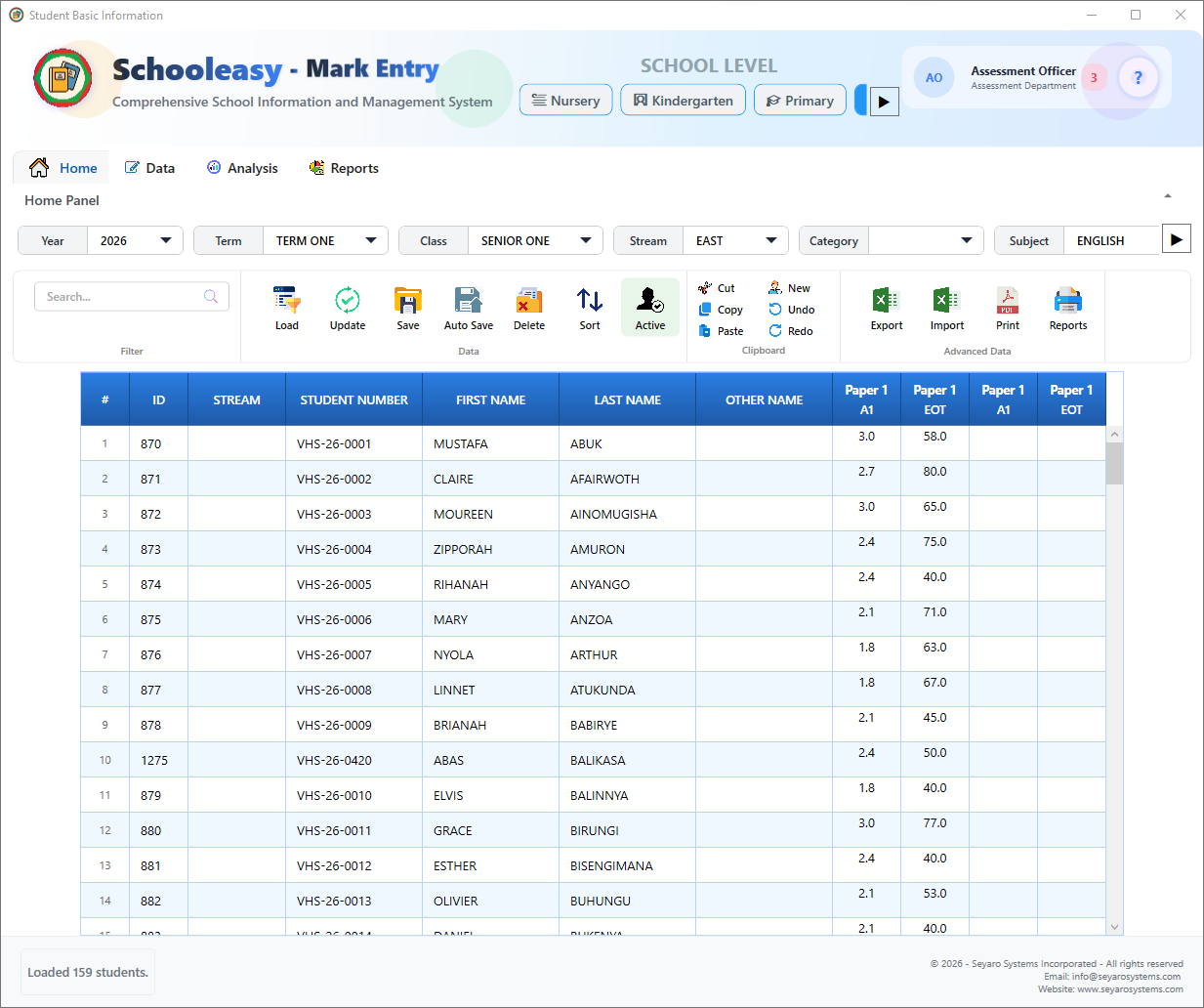 Grade Management